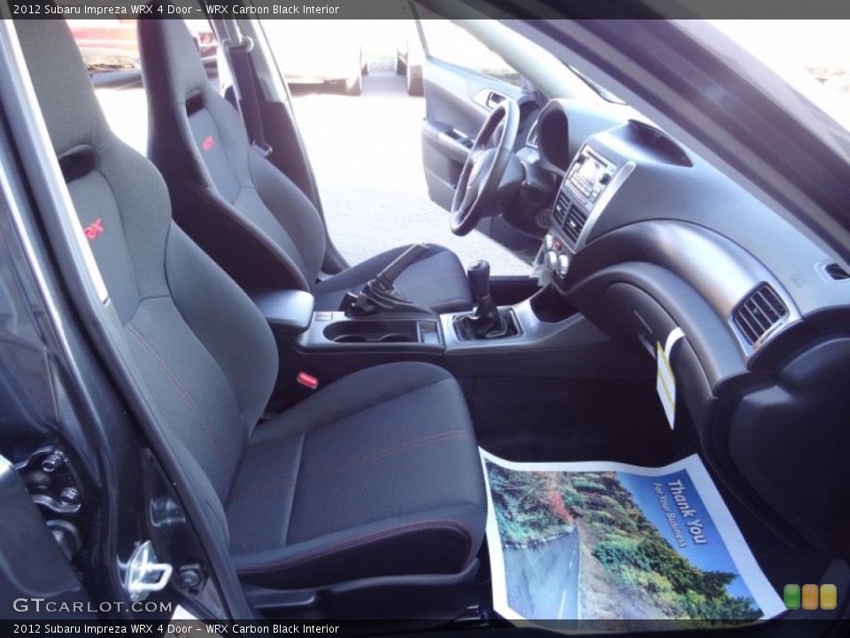 WRX Carbon Black Interior Photo for the 2012 Subaru Impreza WRX 4 Door #73935428