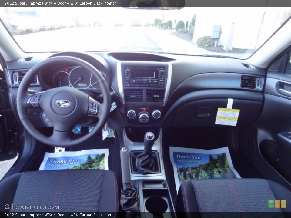 WRX Carbon Black Interior Dashboard for the 2012 Subaru Impreza WRX 4 Door #73935614