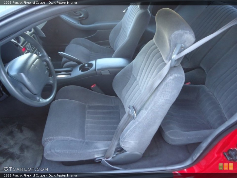 Dark Pewter Interior Photo for the 1998 Pontiac Firebird Coupe #73936217