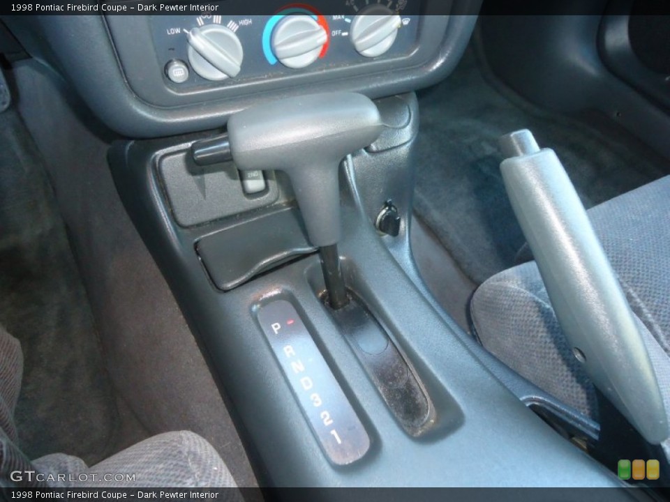 Dark Pewter Interior Transmission for the 1998 Pontiac Firebird Coupe #73936286