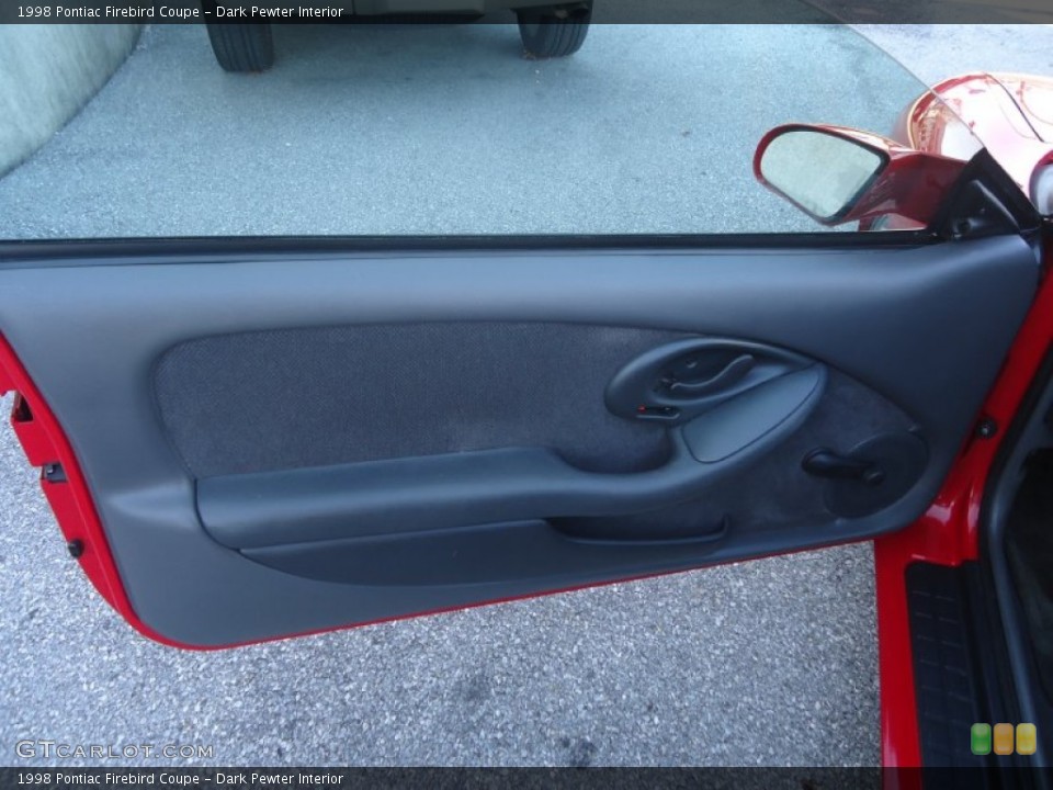 Dark Pewter Interior Door Panel for the 1998 Pontiac Firebird Coupe #73936451