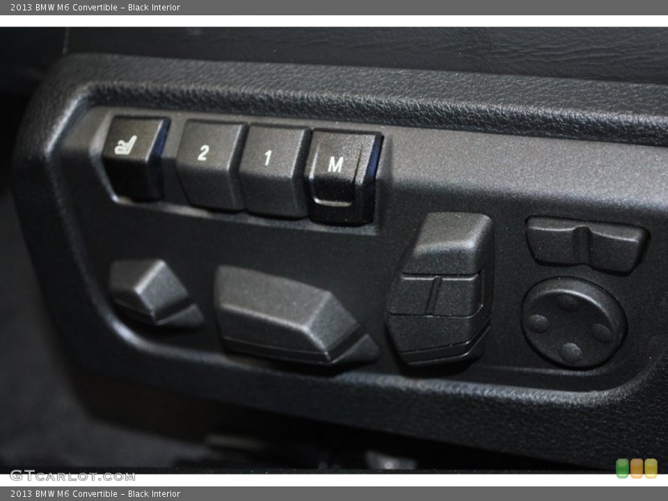Black Interior Controls for the 2013 BMW M6 Convertible #73937945
