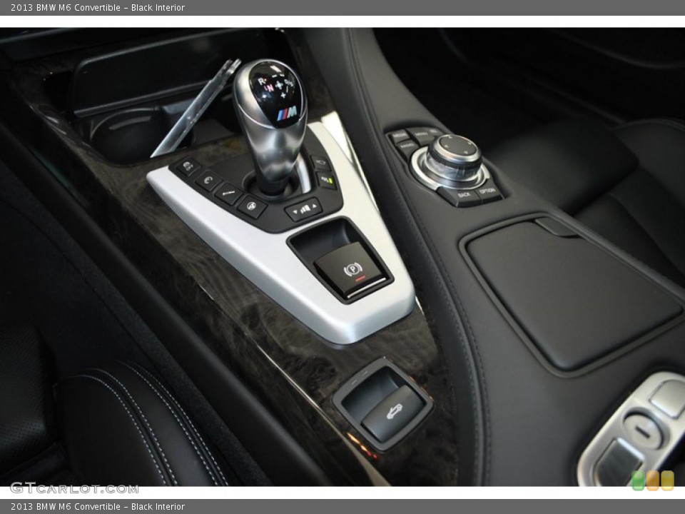 Black Interior Transmission for the 2013 BMW M6 Convertible #73938011