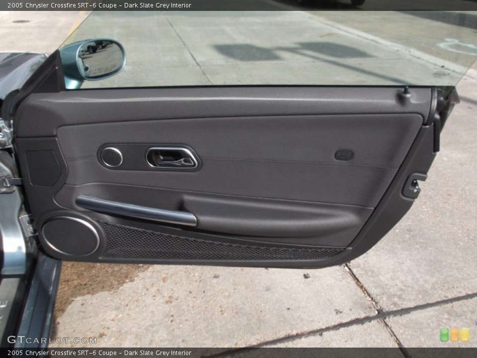 Dark Slate Grey Interior Door Panel for the 2005 Chrysler Crossfire SRT-6 Coupe #73939820
