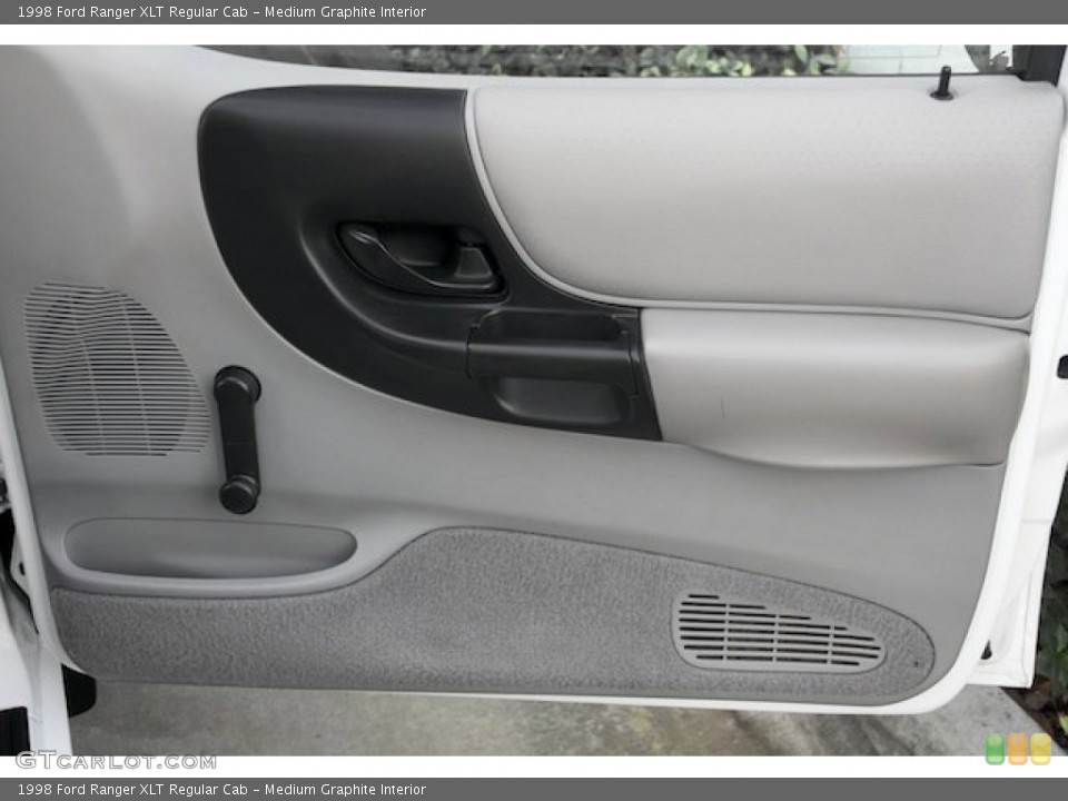 Medium Graphite Interior Door Panel for the 1998 Ford Ranger XLT Regular Cab #73940414