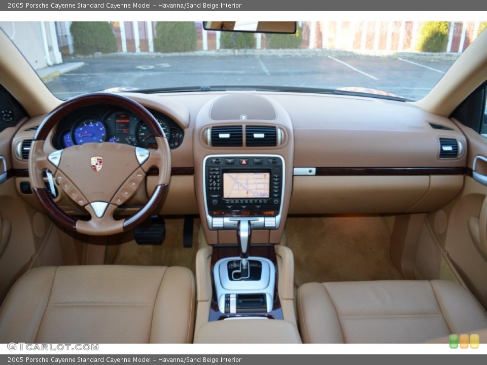 Havanna/Sand Beige Interior Dashboard for the 2005 Porsche Cayenne  #73940711