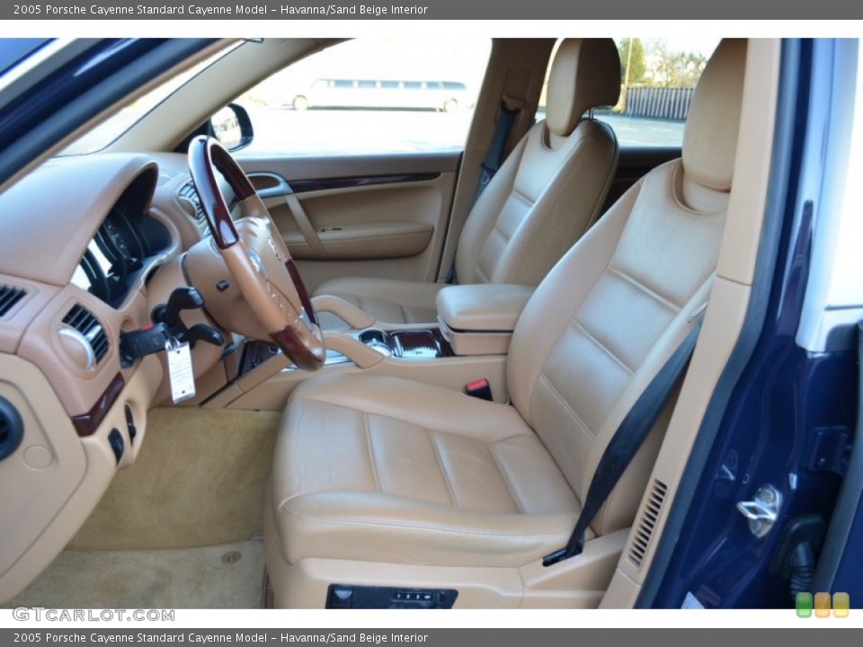 Havanna/Sand Beige Interior Photo for the 2005 Porsche Cayenne  #73940734