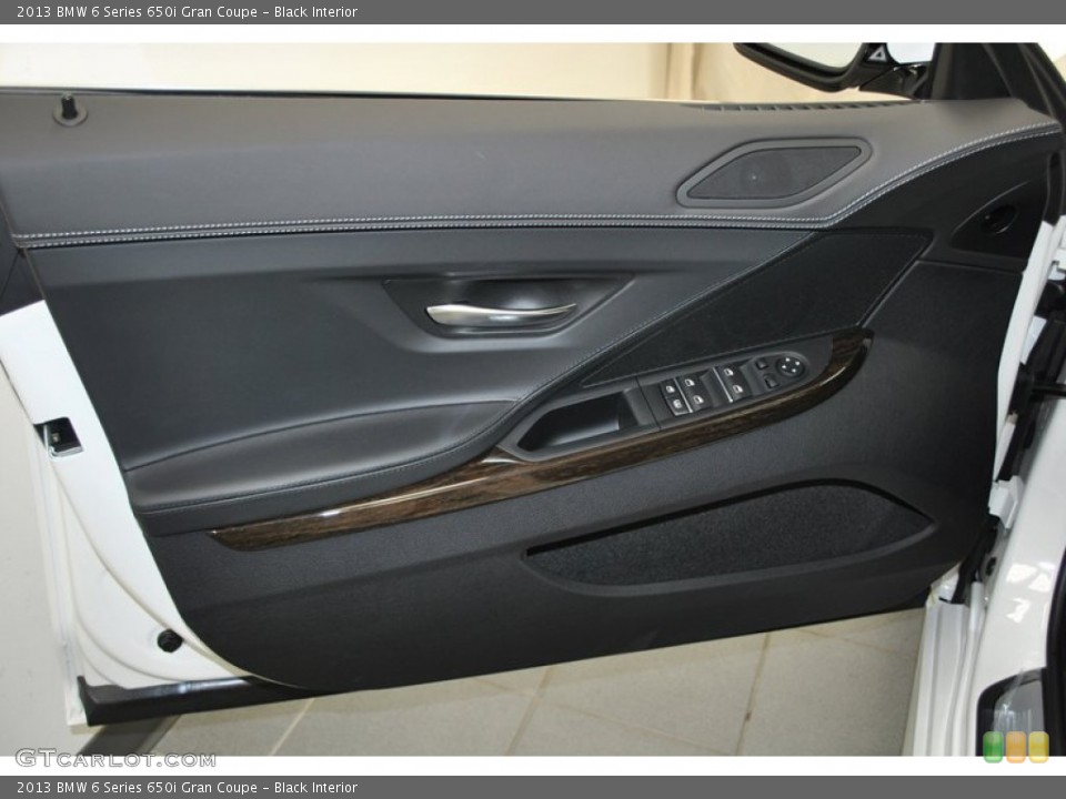 Black Interior Door Panel for the 2013 BMW 6 Series 650i Gran Coupe #73940745