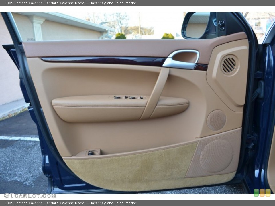 Havanna/Sand Beige Interior Door Panel for the 2005 Porsche Cayenne  #73940935
