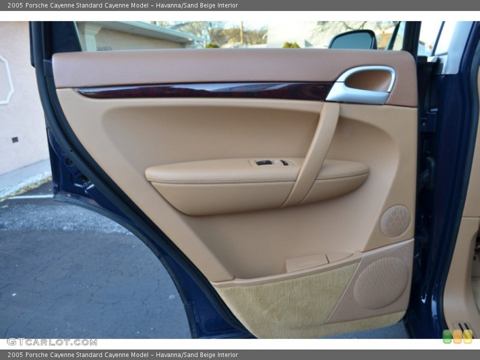 Havanna/Sand Beige Interior Door Panel for the 2005 Porsche Cayenne  #73940955