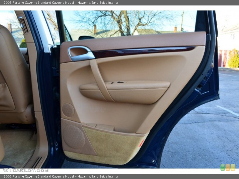Havanna/Sand Beige Interior Door Panel for the 2005 Porsche Cayenne  #73940973