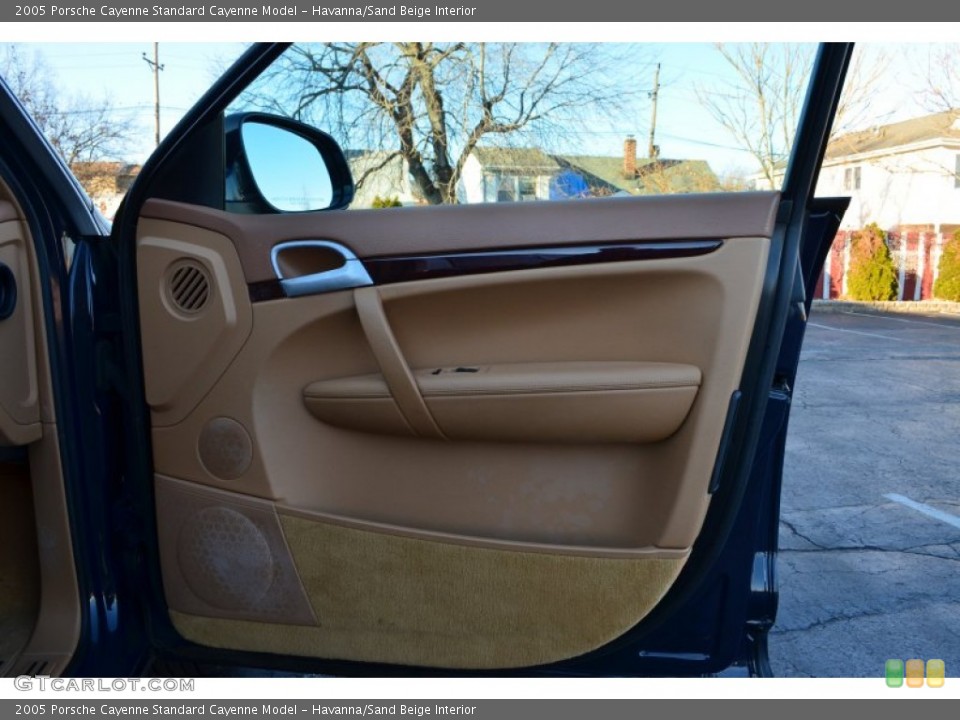 Havanna/Sand Beige Interior Door Panel for the 2005 Porsche Cayenne  #73940995