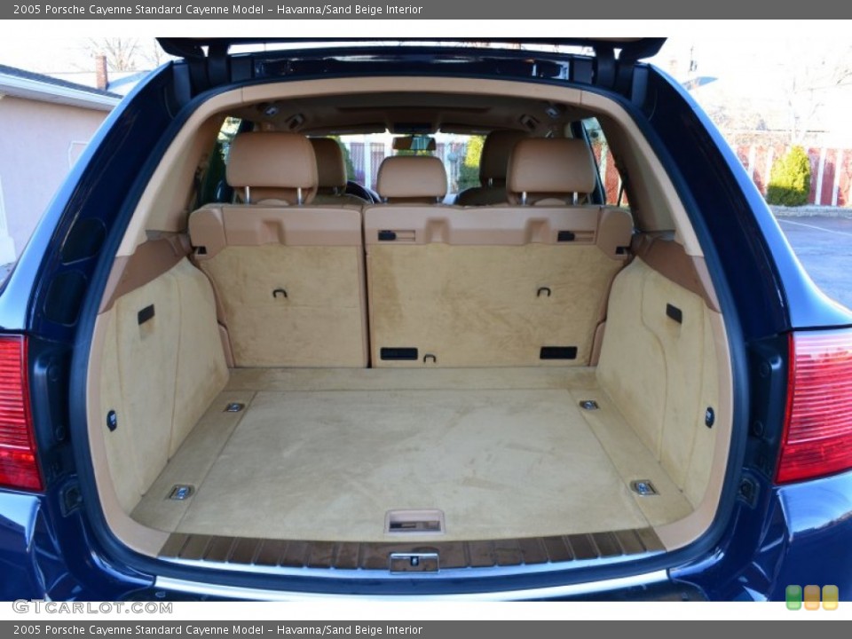 Havanna/Sand Beige Interior Trunk for the 2005 Porsche Cayenne  #73941039