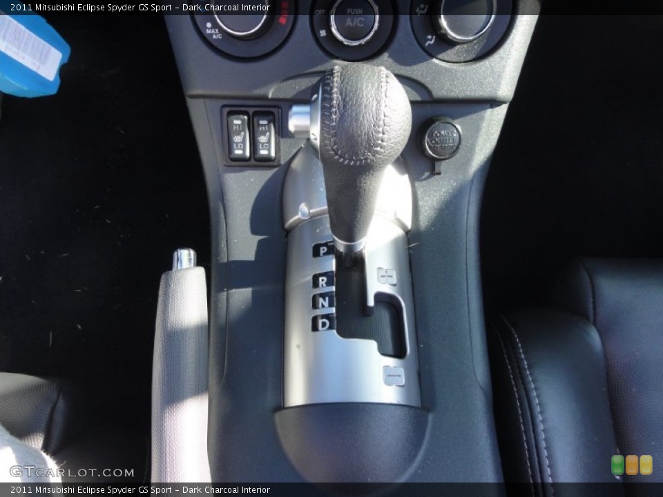 Dark Charcoal Interior Transmission for the 2011 Mitsubishi Eclipse Spyder GS Sport #73944194