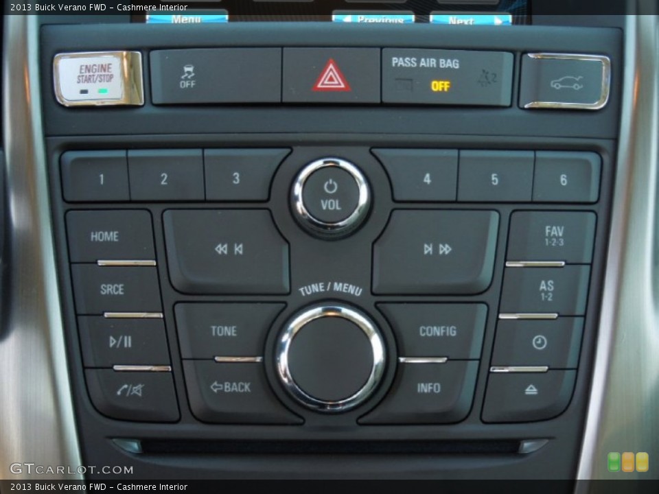 Cashmere Interior Controls for the 2013 Buick Verano FWD #73944812