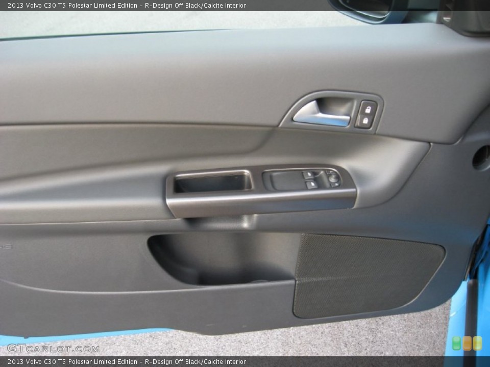 R-Design Off Black/Calcite Interior Door Panel for the 2013 Volvo C30 T5 Polestar Limited Edition #73945580