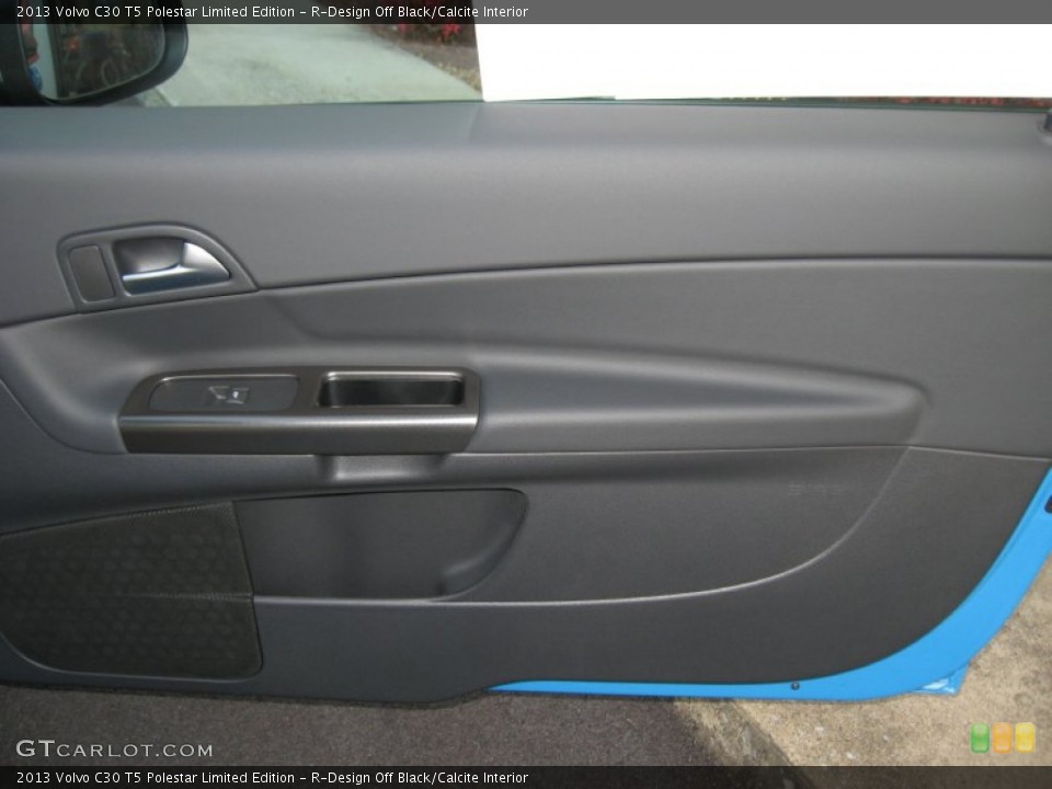 R-Design Off Black/Calcite Interior Door Panel for the 2013 Volvo C30 T5 Polestar Limited Edition #73945658