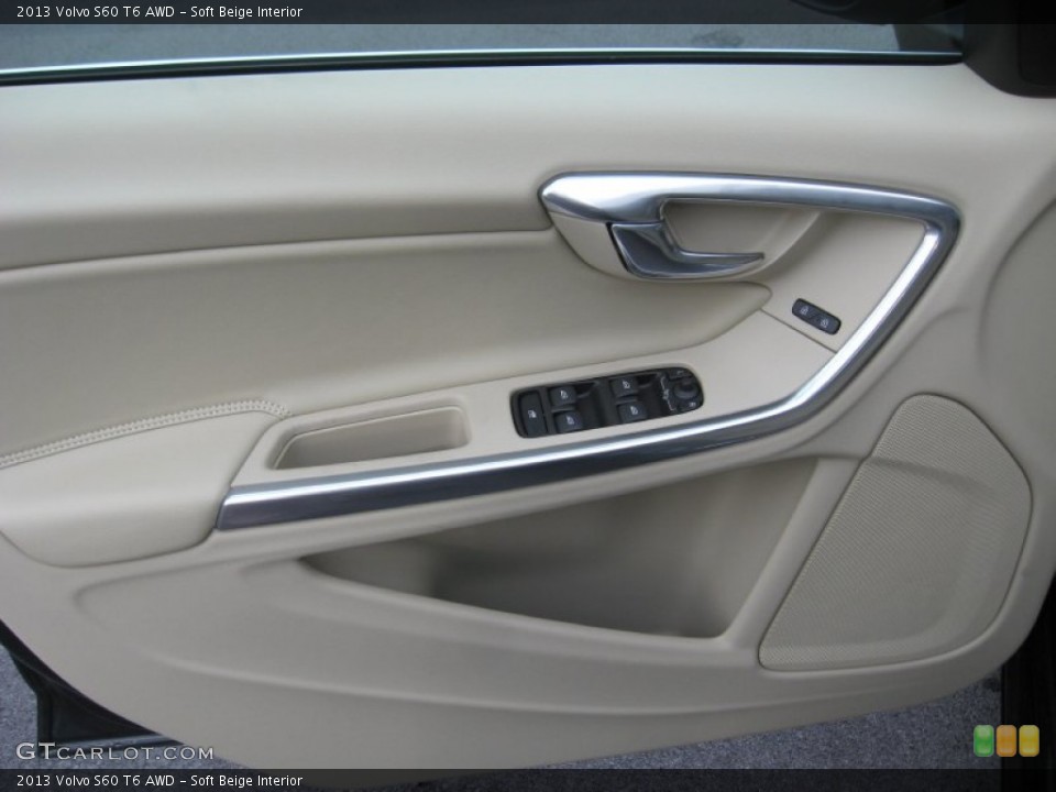 Soft Beige Interior Door Panel for the 2013 Volvo S60 T6 AWD #73946141