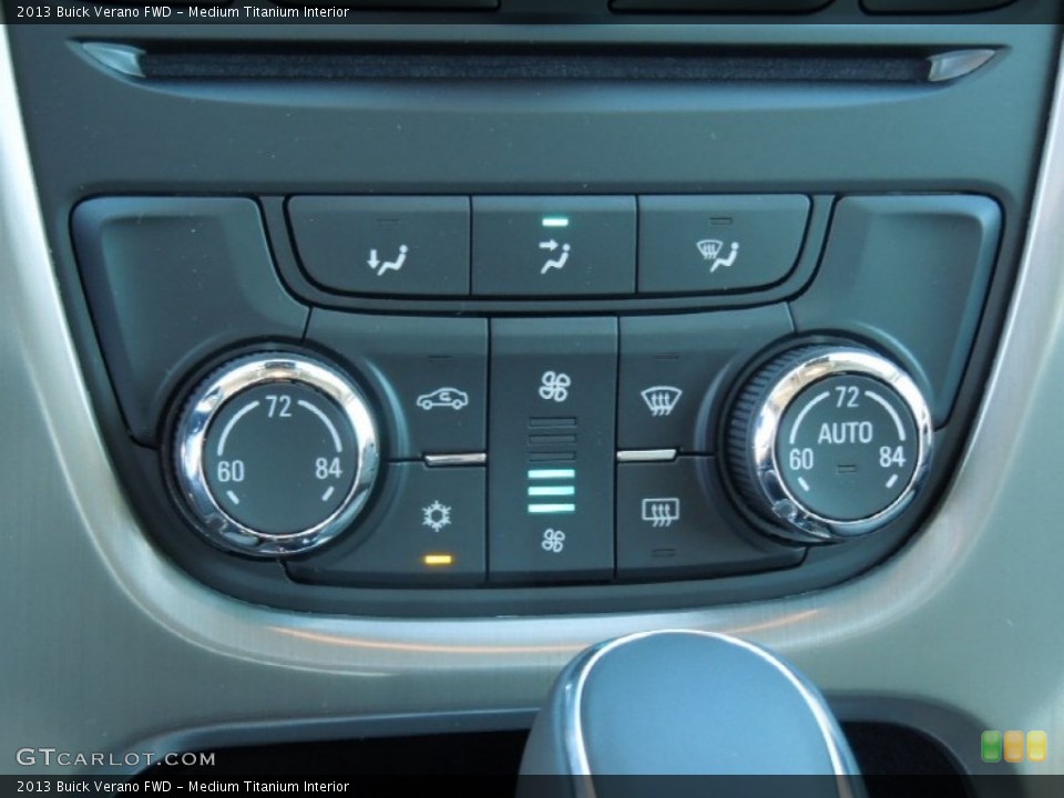 Medium Titanium Interior Controls for the 2013 Buick Verano FWD #73946750
