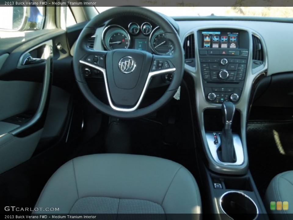 Medium Titanium Interior Dashboard for the 2013 Buick Verano FWD #73946856