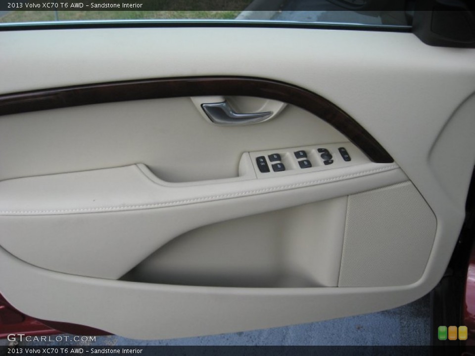 Sandstone Interior Door Panel for the 2013 Volvo XC70 T6 AWD #73947971