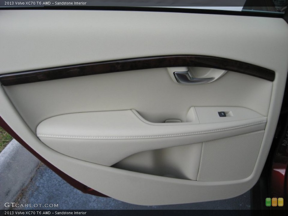 Sandstone Interior Door Panel for the 2013 Volvo XC70 T6 AWD #73948016