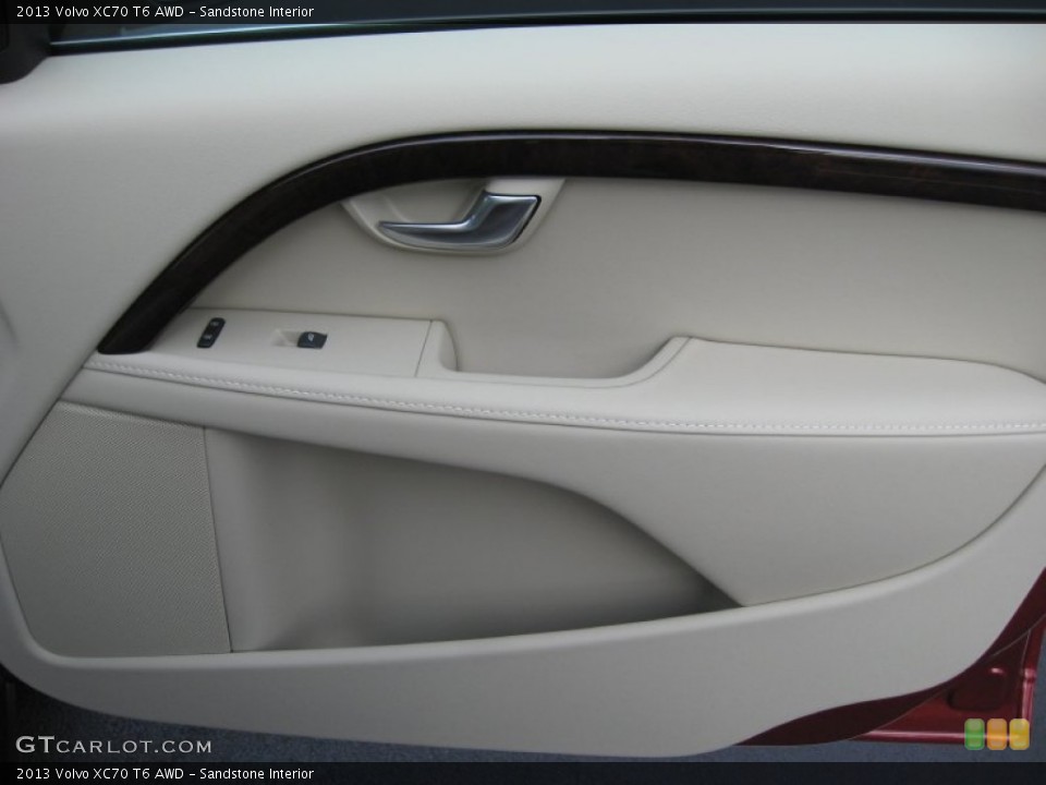 Sandstone Interior Door Panel for the 2013 Volvo XC70 T6 AWD #73948073