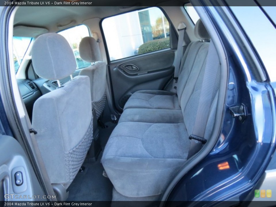 Dark Flint Grey Interior Rear Seat for the 2004 Mazda Tribute LX V6 #73948151