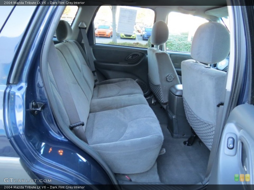 Dark Flint Grey Interior Rear Seat for the 2004 Mazda Tribute LX V6 #73948236