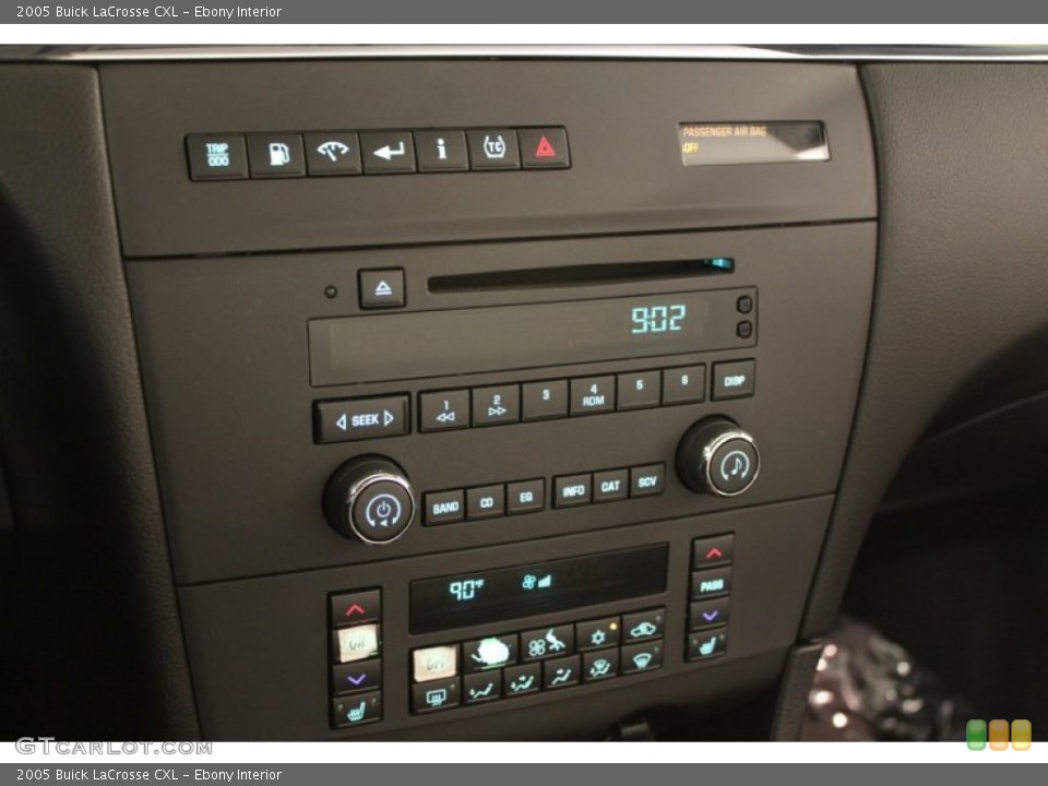 Ebony Interior Controls for the 2005 Buick LaCrosse CXL #73951154