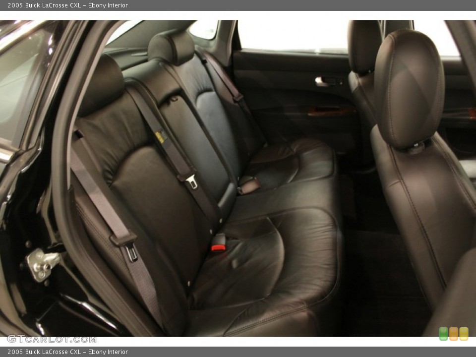 Ebony Interior Rear Seat for the 2005 Buick LaCrosse CXL #73951214