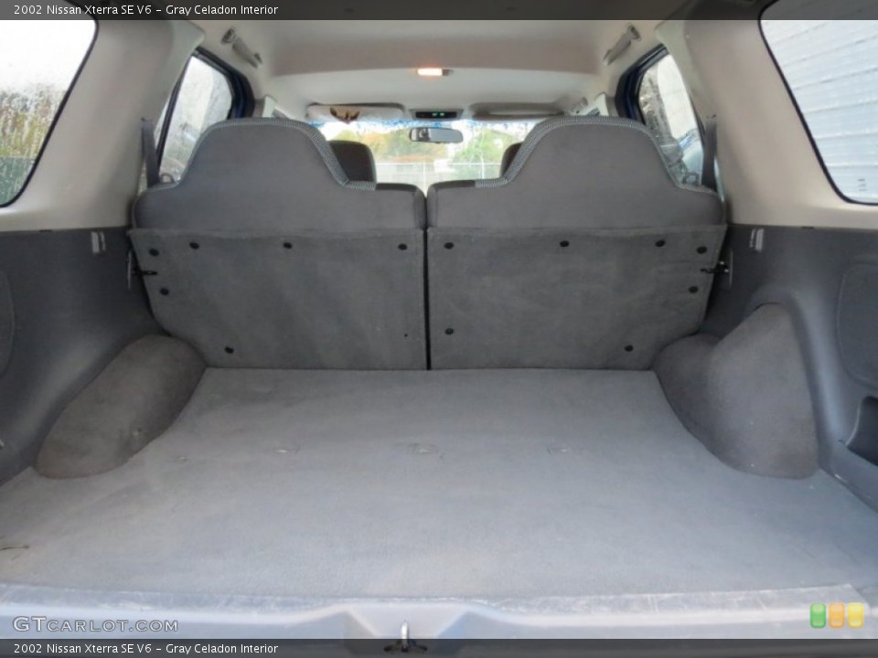 Gray Celadon Interior Trunk for the 2002 Nissan Xterra SE V6 #73954718
