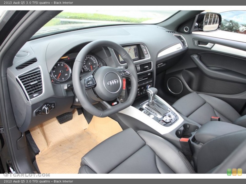 Black Interior Prime Interior for the 2013 Audi Q5 3.0 TFSI quattro #73955039