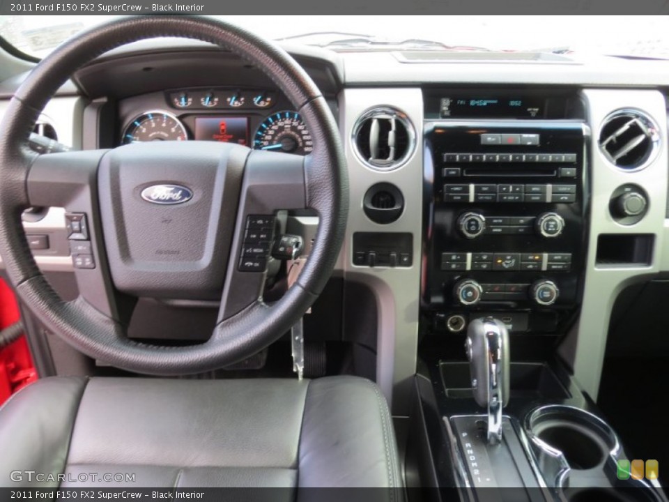 Black Interior Dashboard for the 2011 Ford F150 FX2 SuperCrew #73956200