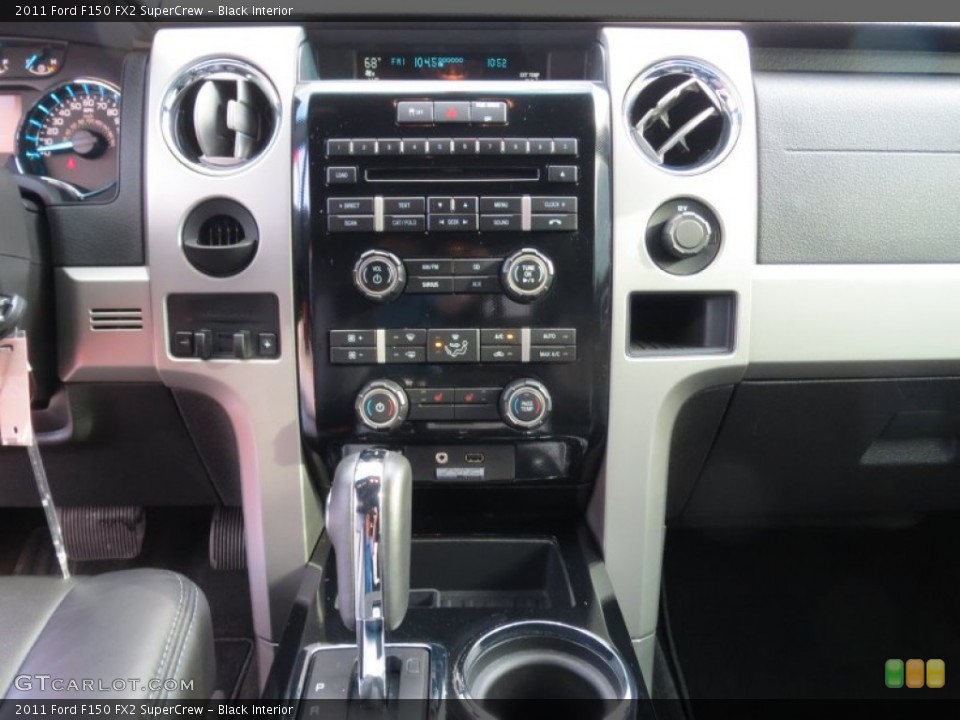 Black Interior Controls for the 2011 Ford F150 FX2 SuperCrew #73956212
