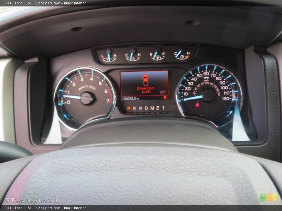 Black Interior Gauges for the 2011 Ford F150 FX2 SuperCrew #73956332