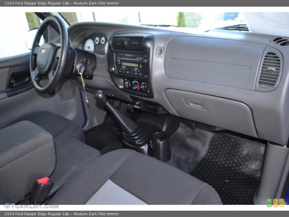 Medium Dark Flint Interior Dashboard for the 2004 Ford Ranger Edge Regular Cab #73959216