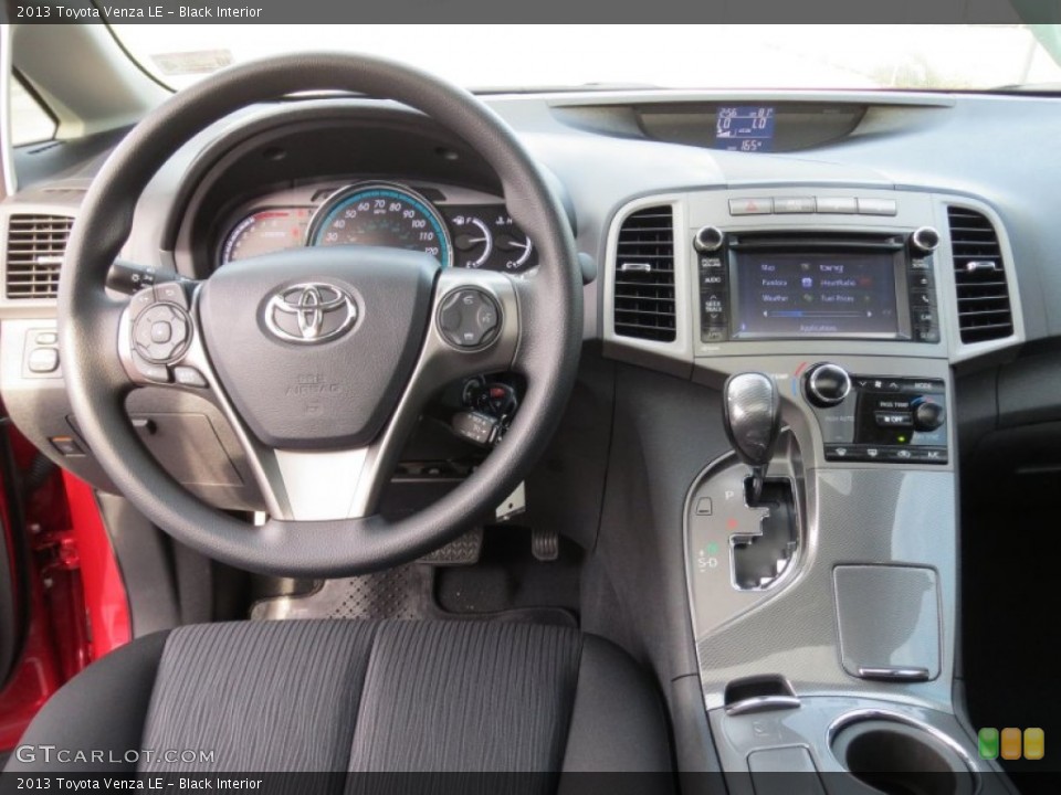 Black Interior Dashboard for the 2013 Toyota Venza LE #73959822