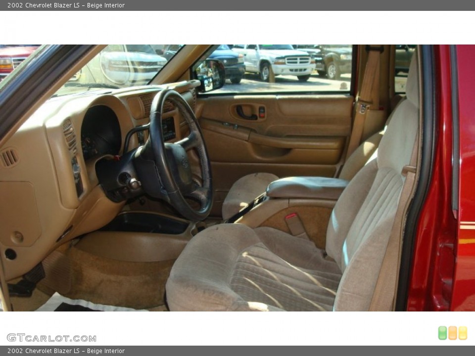 Beige Interior Photo for the 2002 Chevrolet Blazer LS #73960676
