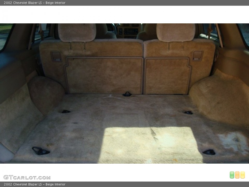 Beige Interior Trunk for the 2002 Chevrolet Blazer LS #73960769