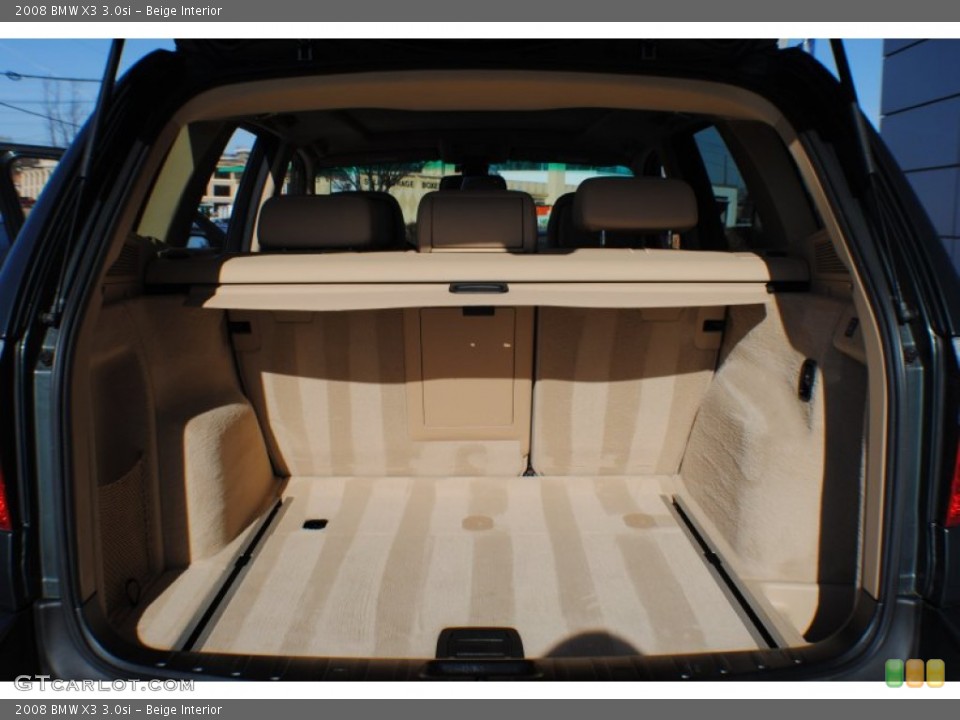 Beige Interior Trunk for the 2008 BMW X3 3.0si #73961888