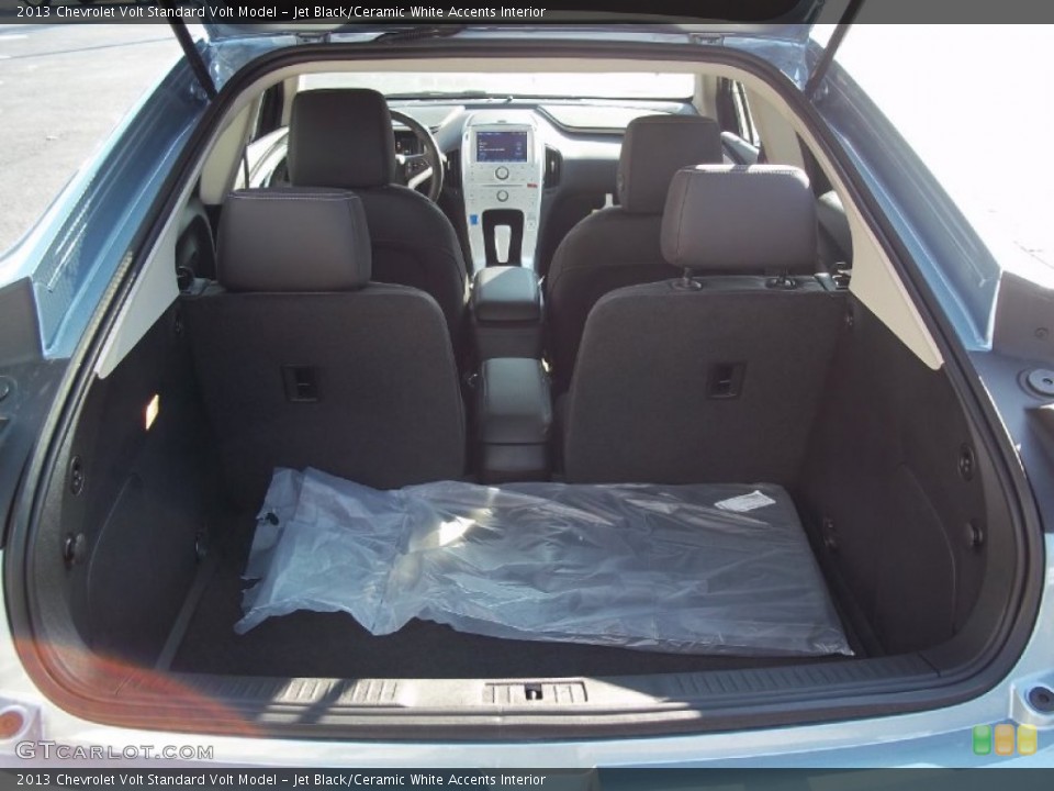 Jet Black/Ceramic White Accents Interior Trunk for the 2013 Chevrolet Volt  #73962901