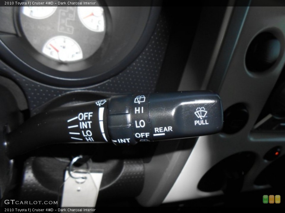 Dark Charcoal Interior Controls for the 2010 Toyota FJ Cruiser 4WD #73964435