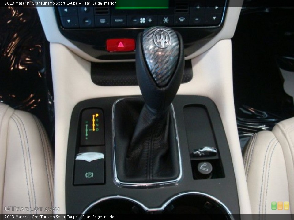 Pearl Beige Interior Transmission for the 2013 Maserati GranTurismo Sport Coupe #73965587