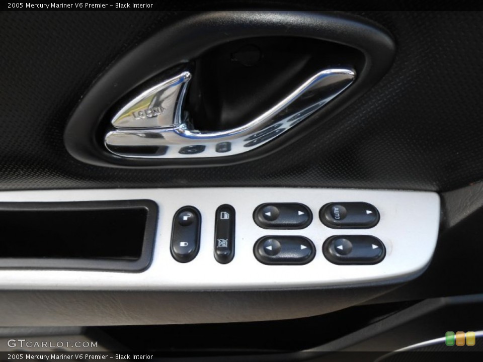 Black Interior Controls for the 2005 Mercury Mariner V6 Premier #73965680