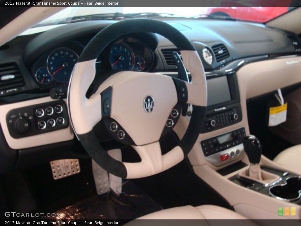 Pearl Beige Interior Photo for the 2013 Maserati GranTurismo Sport Coupe #73965910