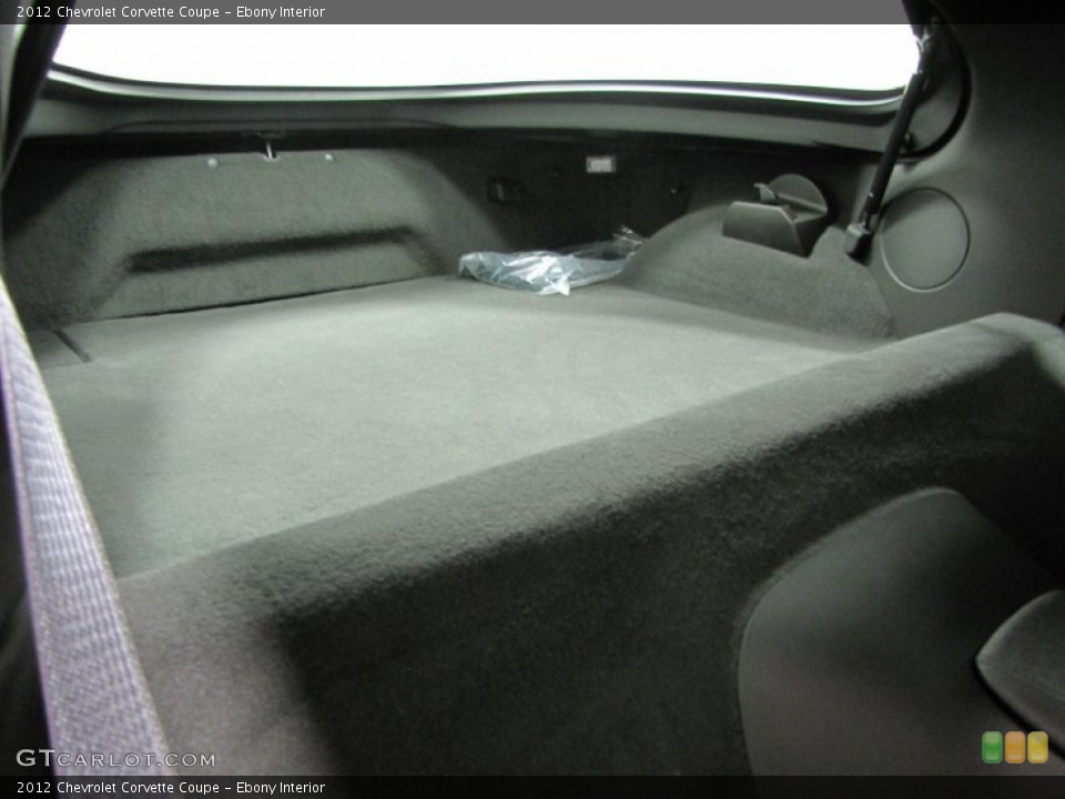 Ebony Interior Trunk for the 2012 Chevrolet Corvette Coupe #73966281