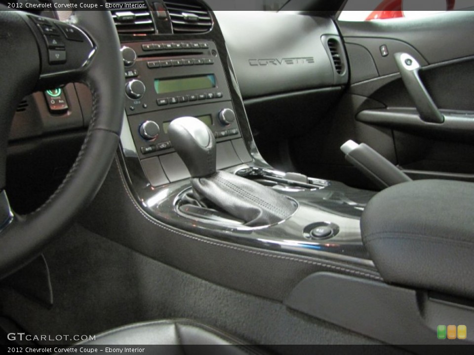Ebony Interior Transmission for the 2012 Chevrolet Corvette Coupe #73966457
