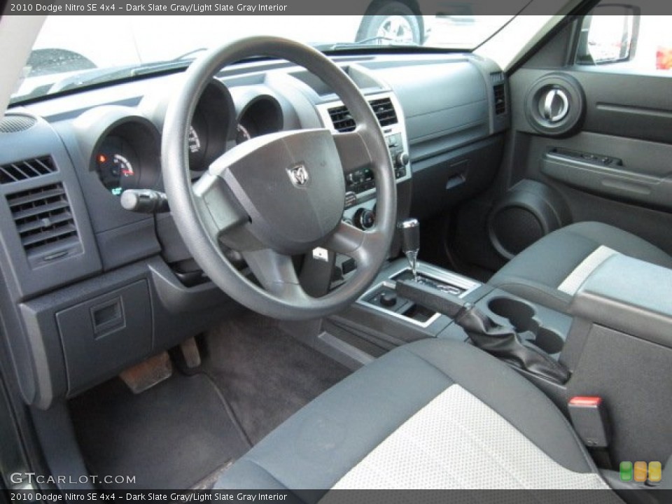 Dark Slate Gray/Light Slate Gray Interior Prime Interior for the 2010 Dodge Nitro SE 4x4 #73966612