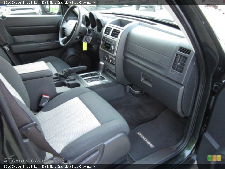 Dark Slate Gray/Light Slate Gray Interior Dashboard for the 2010 Dodge Nitro SE 4x4 #73966775